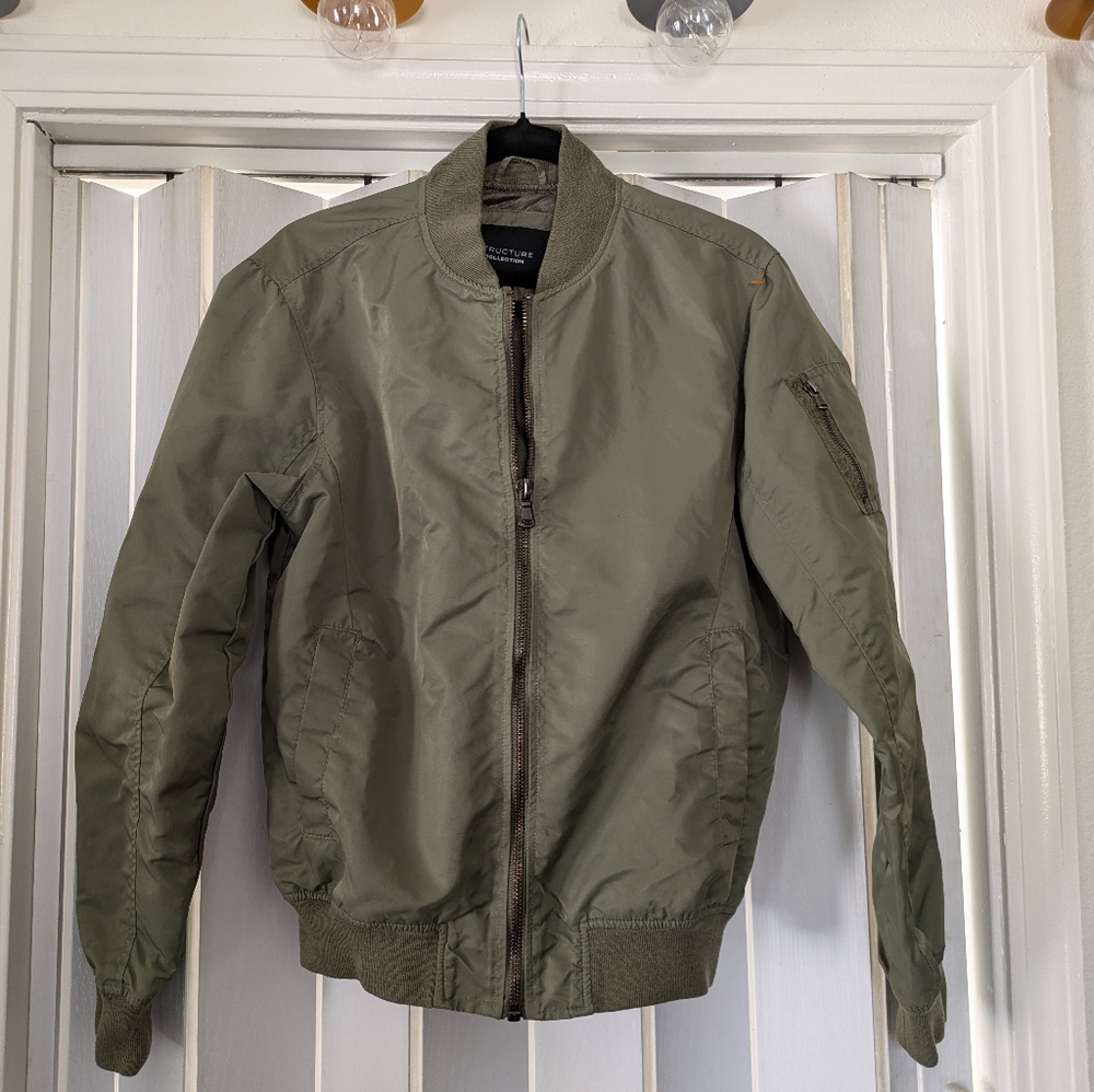 Bomber Style Jacket By Structure Collection In Mi… - image 2